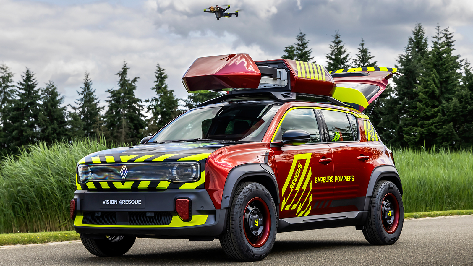 Vision 4Rescue: Το Renault 4 για καταστάσεις έκτακτης ανάγκης